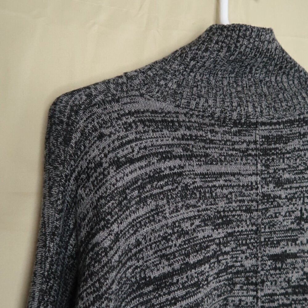 French Connection Turtleneck Sweater Heather Gray Pullover Women's Size Medium - Picture 9 of 16